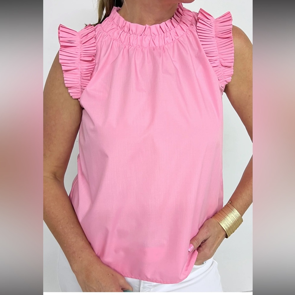 Hudson Gray- PERFECT PARADISE PINK TOP size S - Picture 1 of 9
